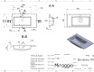 BARCELONA 700 L MATT Sink