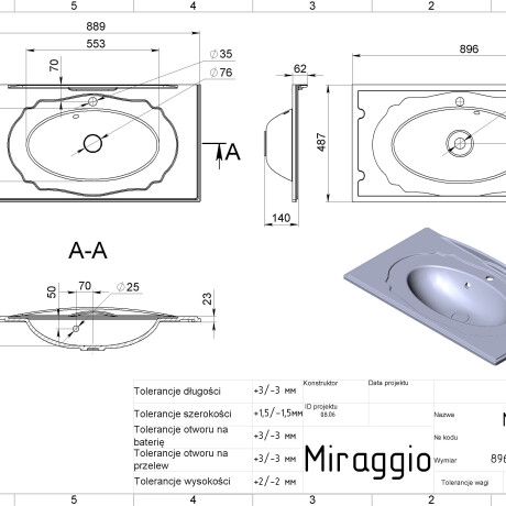 MILANO Sink #3