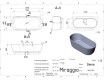 SIENA MATT Bathtub