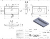 VARNA 800 MIRASOFT Sink
