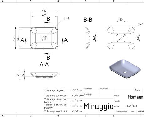 MARTEEN MIRASOFT Sink