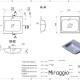DELLA 500 MIRASOFT Sink #1