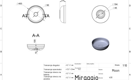 MOON MIRASOFT Sink