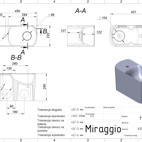HELIX R MIRASOFT Sink #1