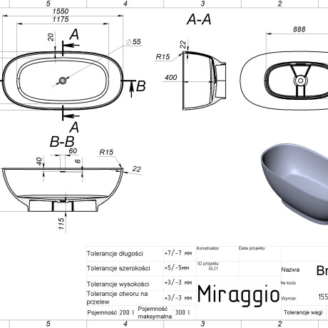 BRAVE NEW MIRASOFT Bathtub #1