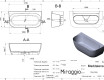 MADDALENA MIRASOFT Bathtub