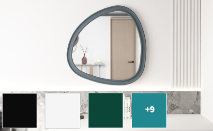 Irregular mirror with MDF frame L302
