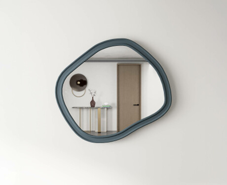 Custom-sized bathroom mirror with MDF frame L303 #6