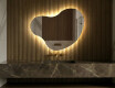 Irregular Mirror LED Lighted decorative design N221