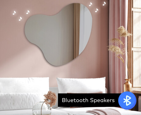 Irregular Mirror LED Lighted decorative design N221 #8