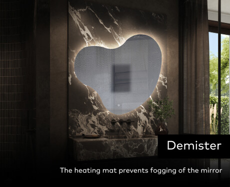 Irregular Mirror LED Lighted decorative design N221 #9