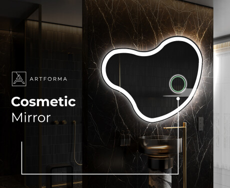 Irregular Mirror LED Lighted decorative design N222 #4