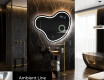 Irregular Mirror LED Lighted decorative design N223