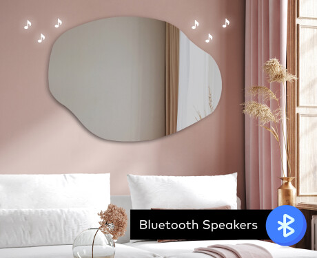 Irregular Mirror LED Lighted decorative design O221 #8