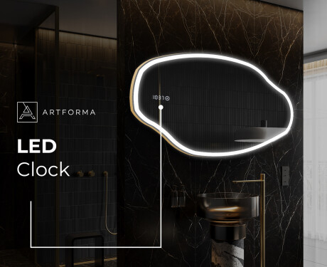 Irregular Mirror LED Lighted decorative design O222 #8