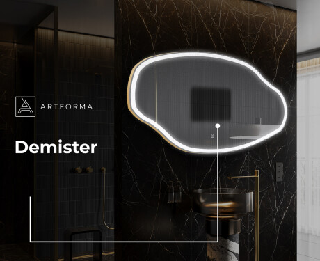 Irregular Mirror LED Lighted decorative design O222 #9