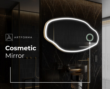 Irregular Mirror LED Lighted decorative design O222 #10