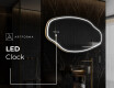 Irregular Mirror LED Lighted decorative design O223 #8