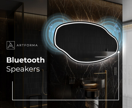 Irregular Mirror LED Lighted decorative design O223 #5