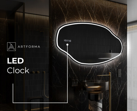 Irregular Mirror LED Lighted decorative design O223 #7