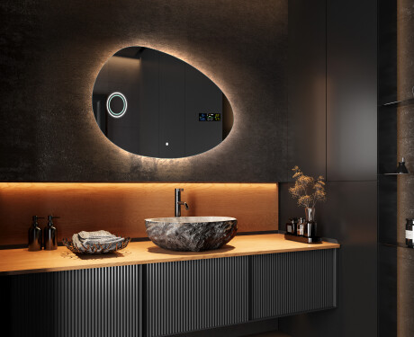 Irregular Mirror LED Lighted decorative design H221 #4