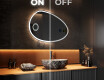 Irregular Mirror LED Lighted decorative design H222 #3