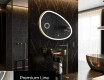 Irregular Mirror LED Lighted decorative design H222