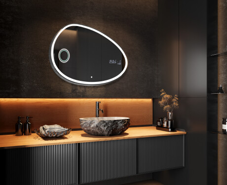Irregular Mirror LED Lighted decorative design H222 #11