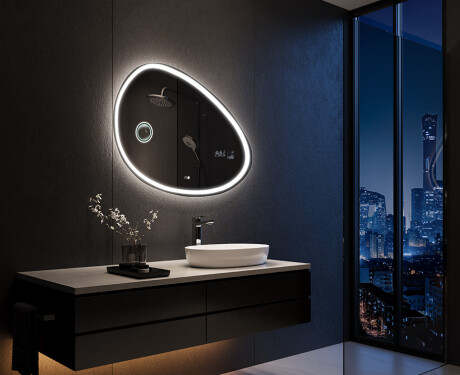 Irregular Mirror LED Lighted decorative design H222 #4