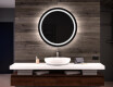 Illuminated Round LED Lighted Bathroom Mirror L33