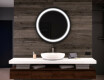 Illuminated Round LED Lighted Bathroom Mirror L33