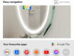 Illuminated Round LED Lighted Bathroom Mirror L33 #8