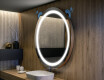 Illuminated Round LED Lighted Bathroom Mirror L33 #10