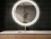 Illuminated Round LED Lighted Bathroom Mirror L76