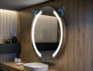 Illuminated Round LED Lighted Bathroom Mirror L97 #10
