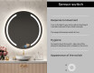 Illuminated Round LED Lighted Bathroom Mirror L97 #6