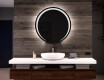 Illuminated Round LED Lighted Bathroom Mirror L98