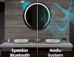 Illuminated Round LED Lighted Bathroom Mirror L98 #10