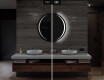Illuminated Round LED Lighted Bathroom Mirror L99 #5