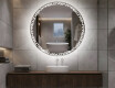 Illuminated Round LED Lighted Bathroom Mirror L115