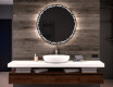 Illuminated Round LED Lighted Bathroom Mirror L115