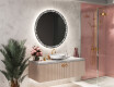 Illuminated Round LED Lighted Bathroom Mirror L115 #10