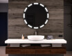 Illuminated Round LED Lighted Bathroom Mirror L117