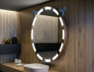 Illuminated Round LED Lighted Bathroom Mirror L117 #10