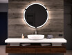 Illuminated Round LED Lighted Bathroom Mirror L119