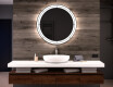 Illuminated Round LED Lighted Bathroom Mirror L122