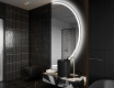 Semi-Circular Mirror with LED illumination A222 | right