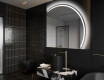 Semi-Circular Mirror with LED illumination Q223