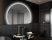 Half Circle Mirror LED lighted wall mirror W221