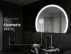 Semi-Circular Mirror with LED illumination W222 #5